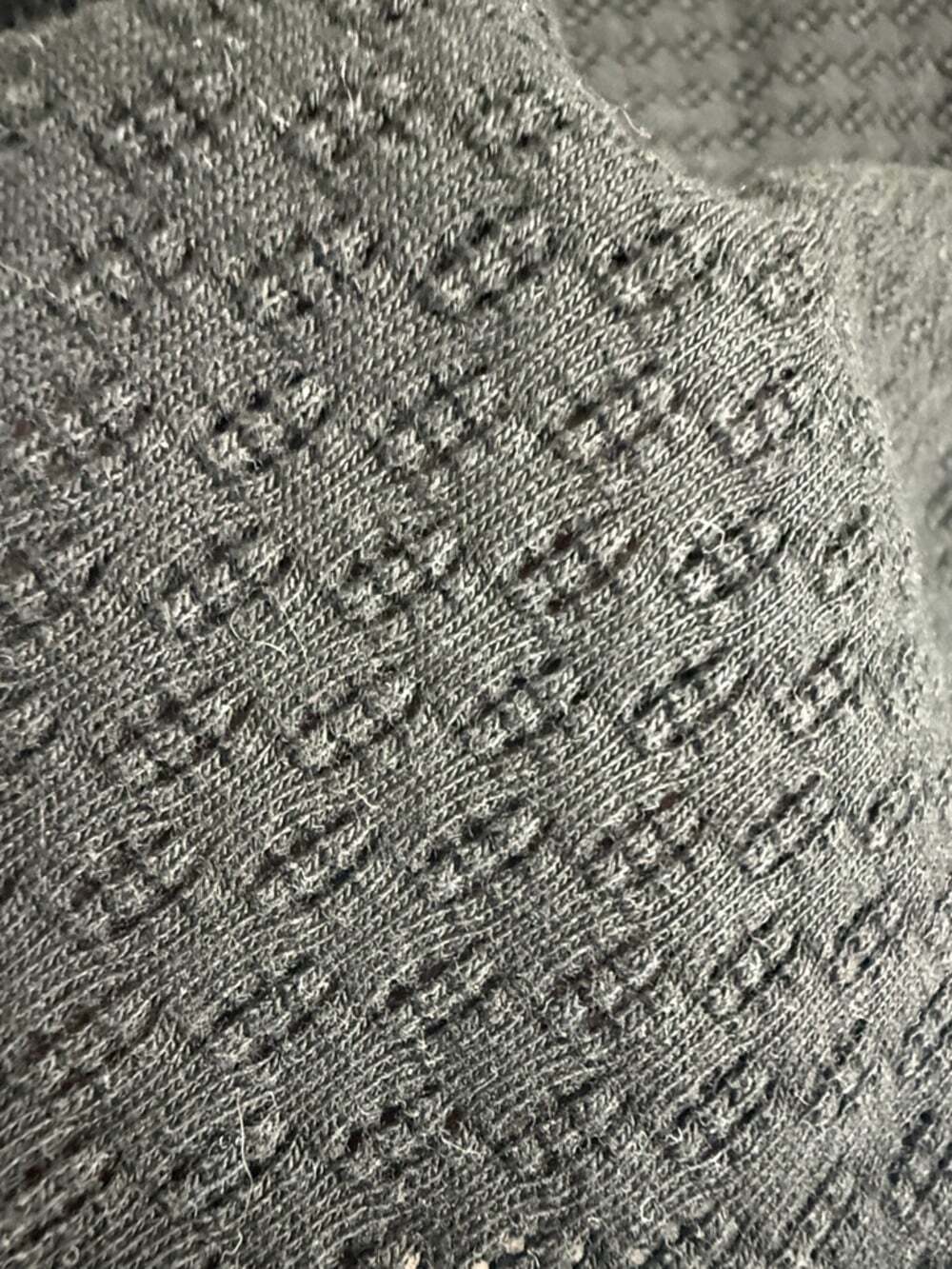 Everlane Black Short Sleeve Textured Crew Tee - Picture 6 of 6